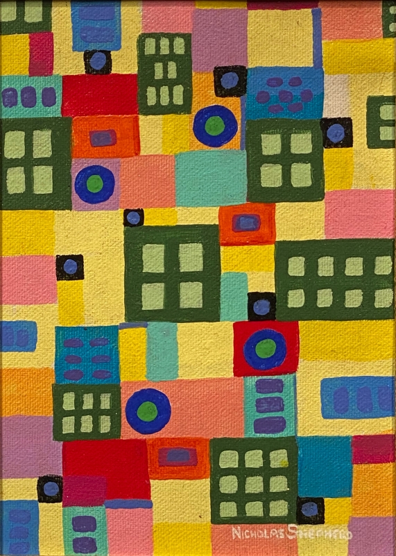 Color Block II by artist Nicholas Shepherd